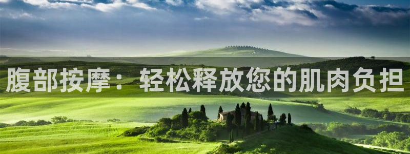 三亿体育官方正版app集团logo：腹部按摩：轻松释放您的肌